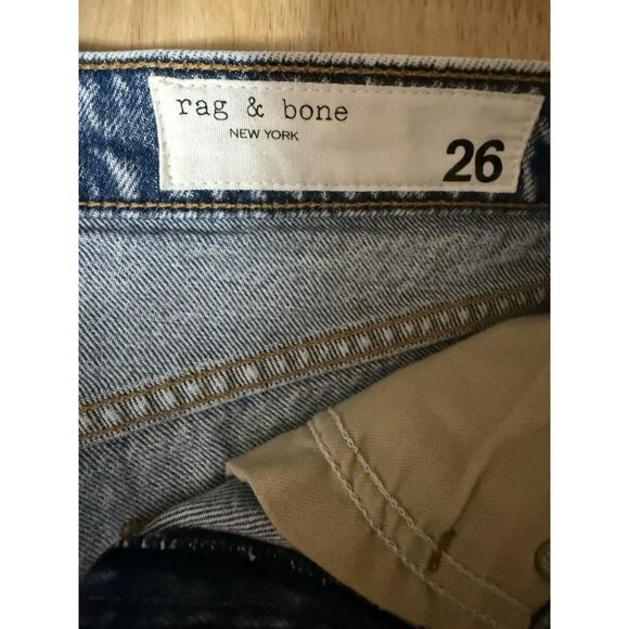 Rag & Bone Short Womens Size 26 Maya High Rise Hot Denim - Picture 3 of 8